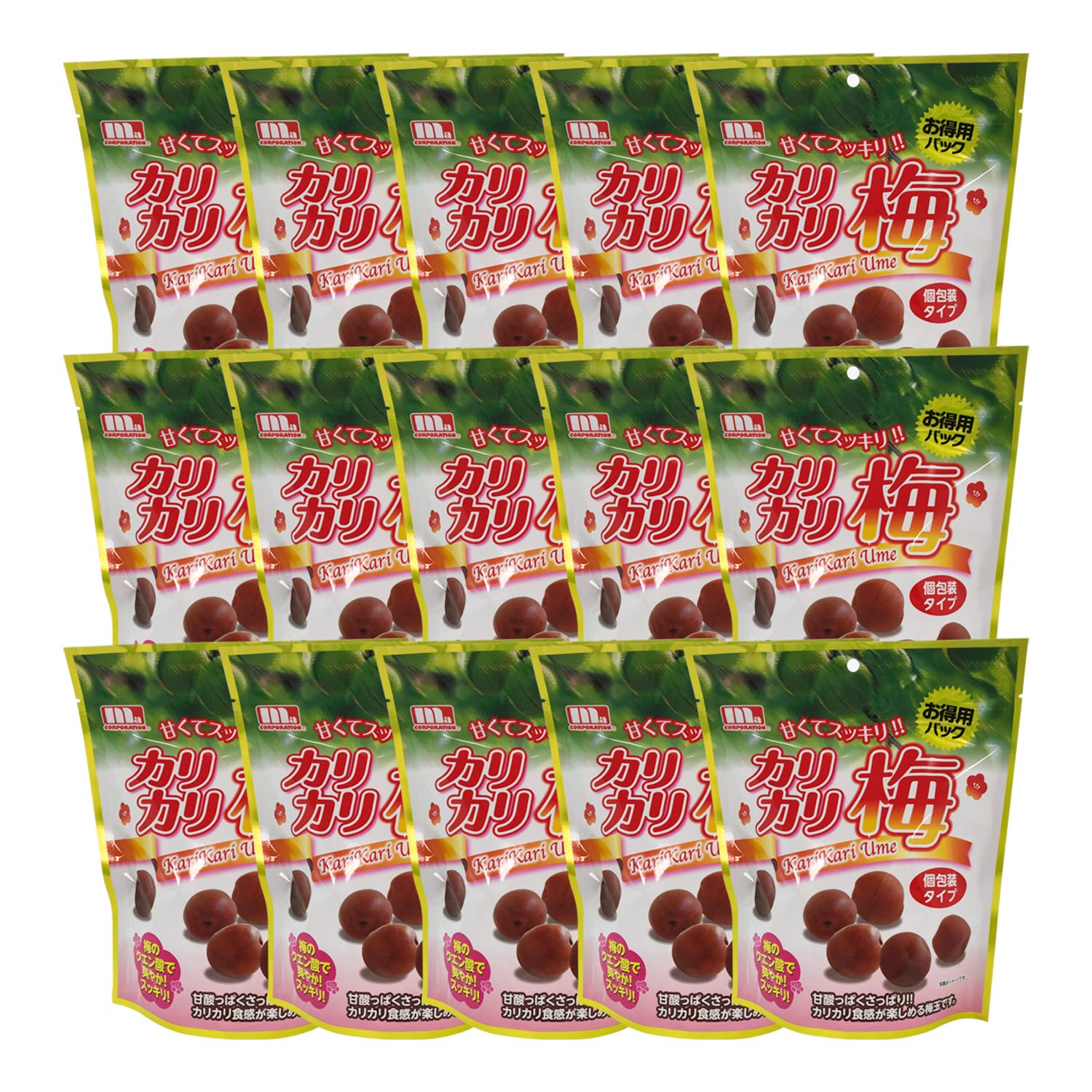 Amazon | 甘くてスッキリカリカリ梅 お徳用ST220g×15個 | エム・エー