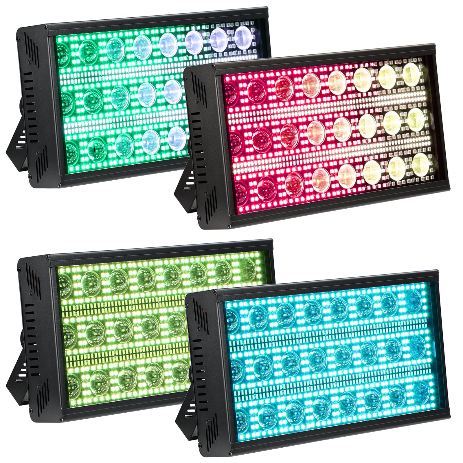 Betopper 300w Matrix Beam LED Strobe Effect Lights,DMX Flash Stage Light(4)