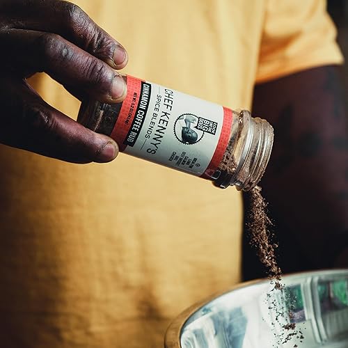 Miniatura 2 de Chef Kenny's Spice Blends Gilbert's Ultimate Cinnamon Coffee Rub, sin OMG, sin gluten, condimentos bajos en sodio presentados en Oprah's Favorite
