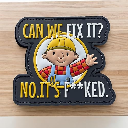 Miniatura 96 de Don't Be A Salty Creative Humor - Parche táctico militar para moral, divertidos parches tácticos, cierre de gancho y bucle de goma de PVC, parches