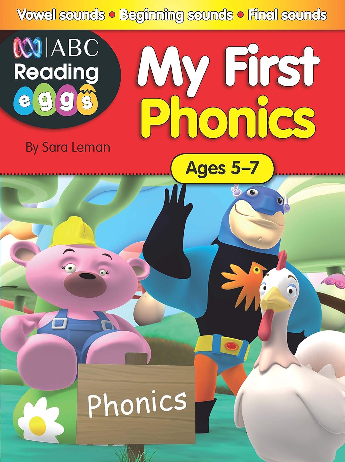 ABC Reading Eggs My First Phonics Workbook Ages 57 Pascal Press