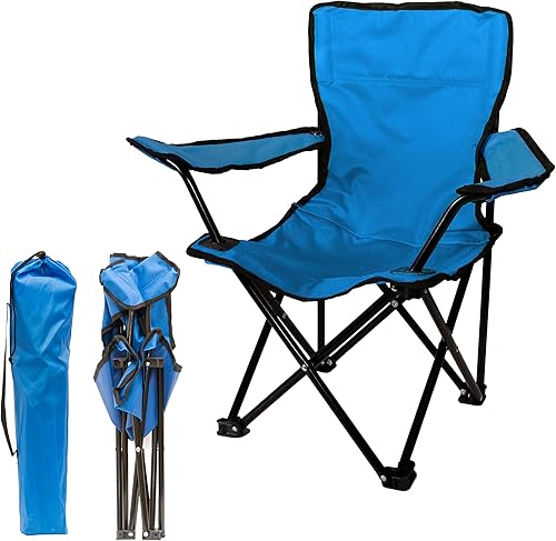 Pacific Play Tents Silla plegable para niños, capacidad de peso de 100 libras, color azul zafiro