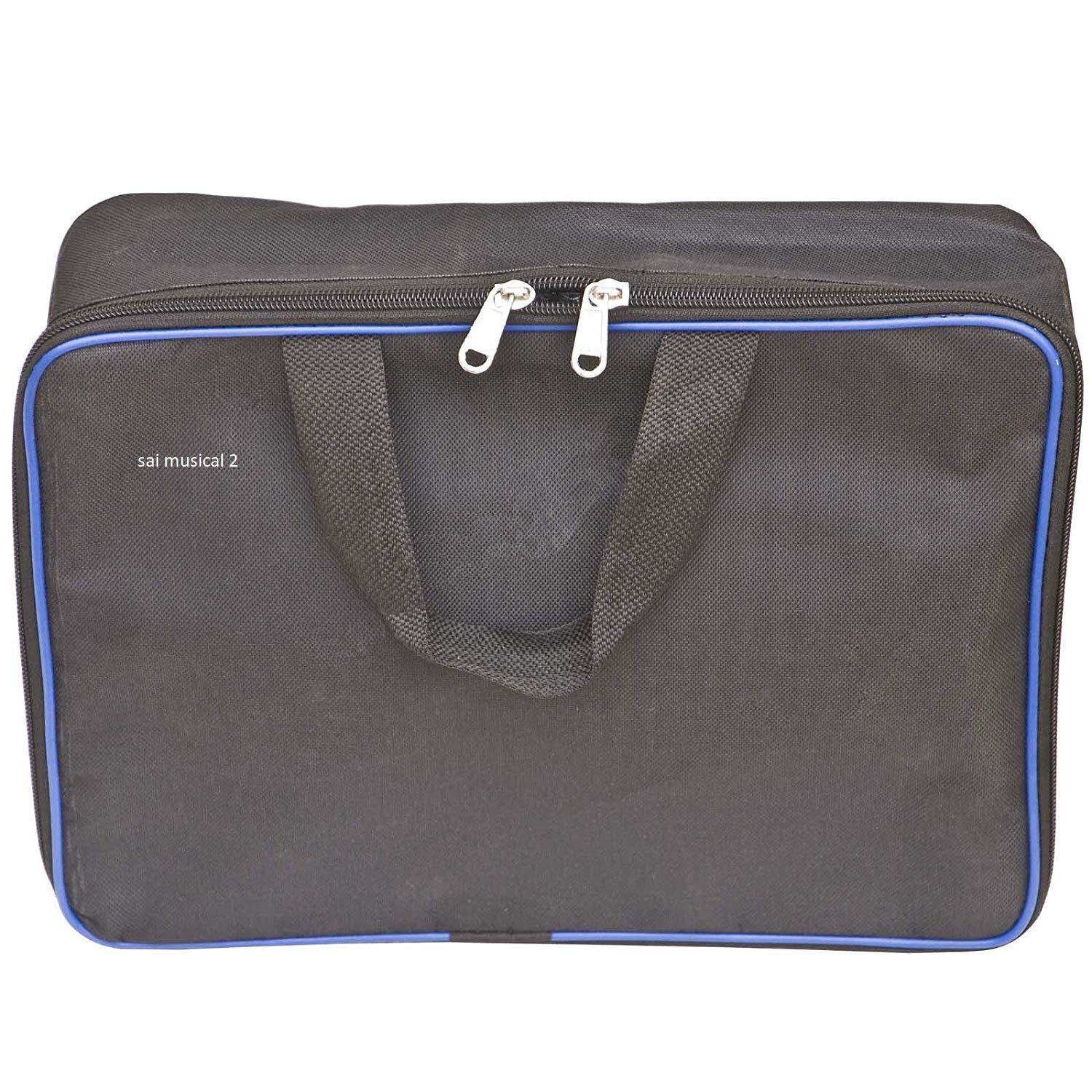 Riesiger Korb 1078 – Shruti Box groß 40,6 x 30,5 x 7,6 cm, Sur Peti Surpeti mit Etui, Naturfarbe, Musikinstrument