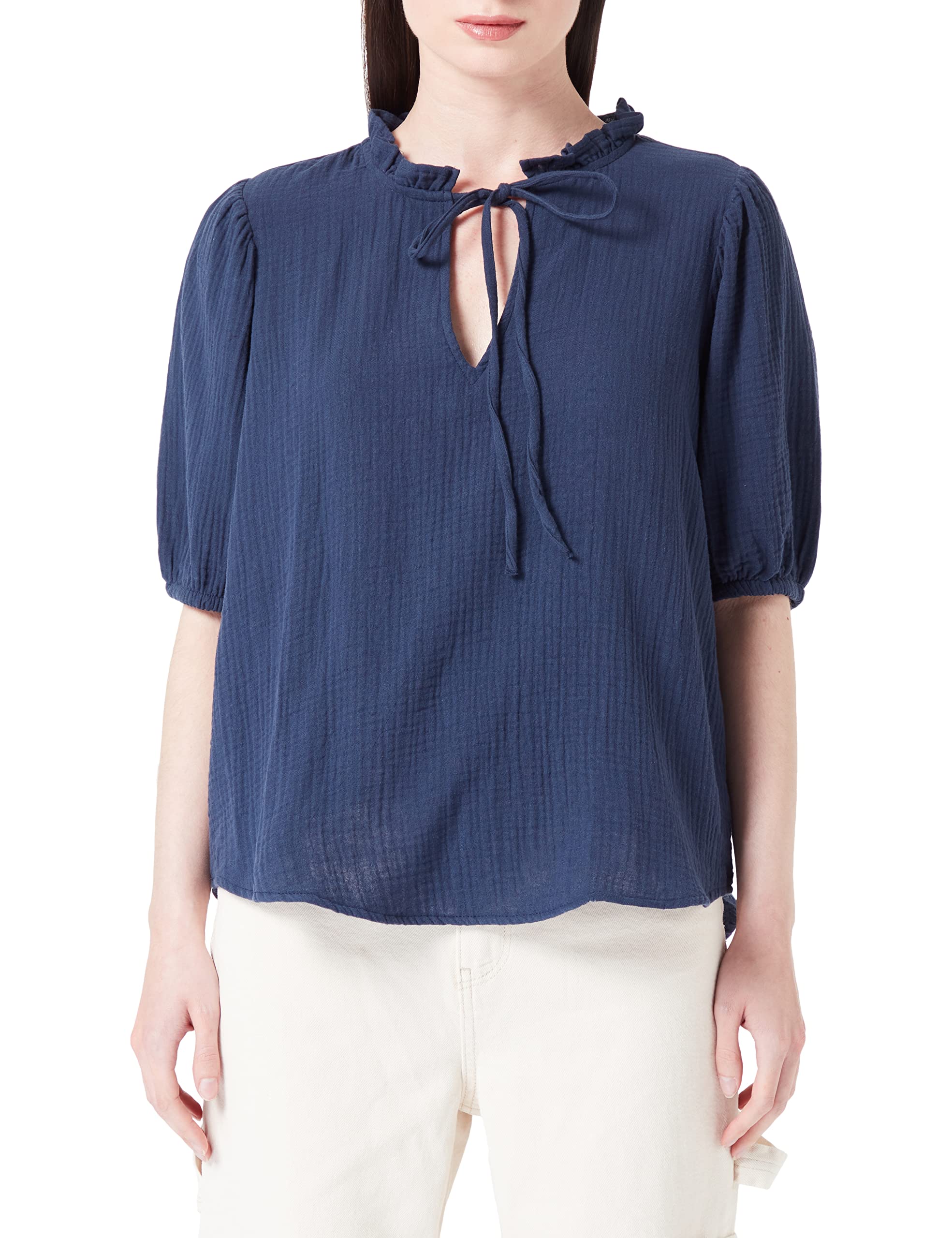 Vero Moda Women's Blazer Navy Blouse Vmnatali Top, M