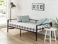 Vista 3 de Zinus Quick Lock cama de día doble con listón de apoyo de acero