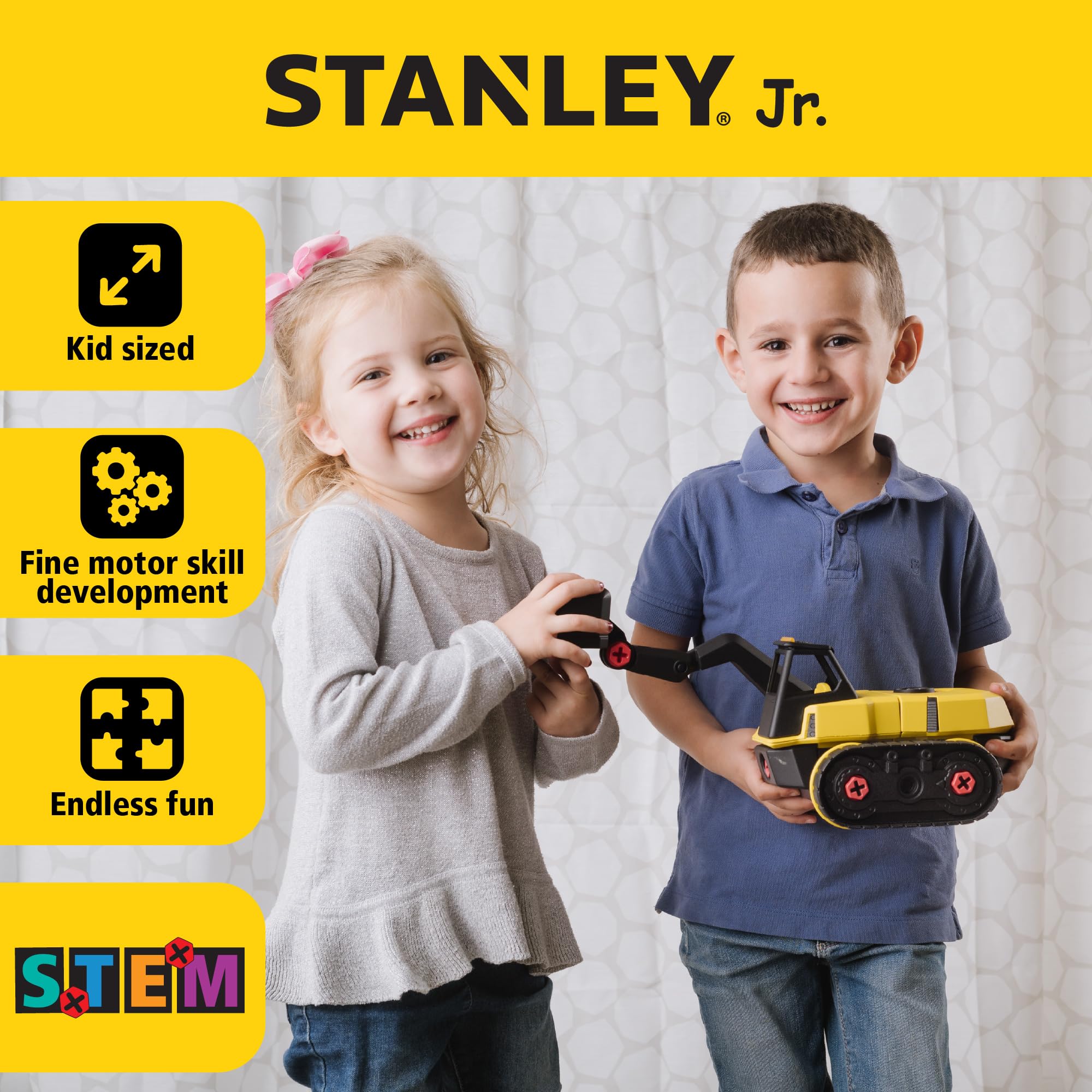 Amazon | STANLEY Jr. Take Apart セメントミキサーキット 子供用