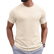 Sailwind Mens Knit T Shirt Short Sleeve Crewneck Textured Casual Summer Knitted Pullover Tee