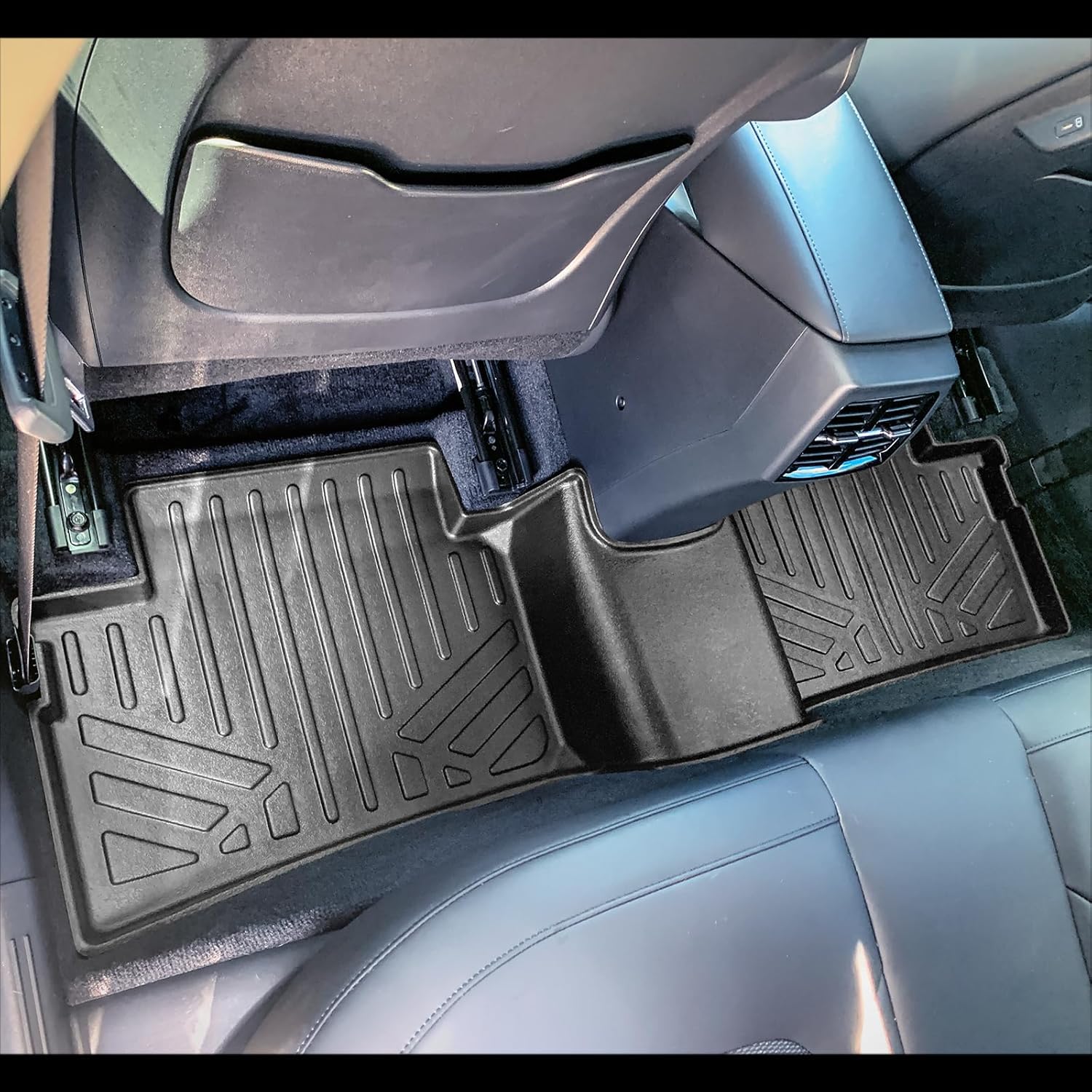 SMARTLINER All Weather Custom Fit 2 Row Floor Mat Liner Set Compatible with 2023-2025 Kia NIRO PHEV (Only Fits Plug-in Hybrid Models)