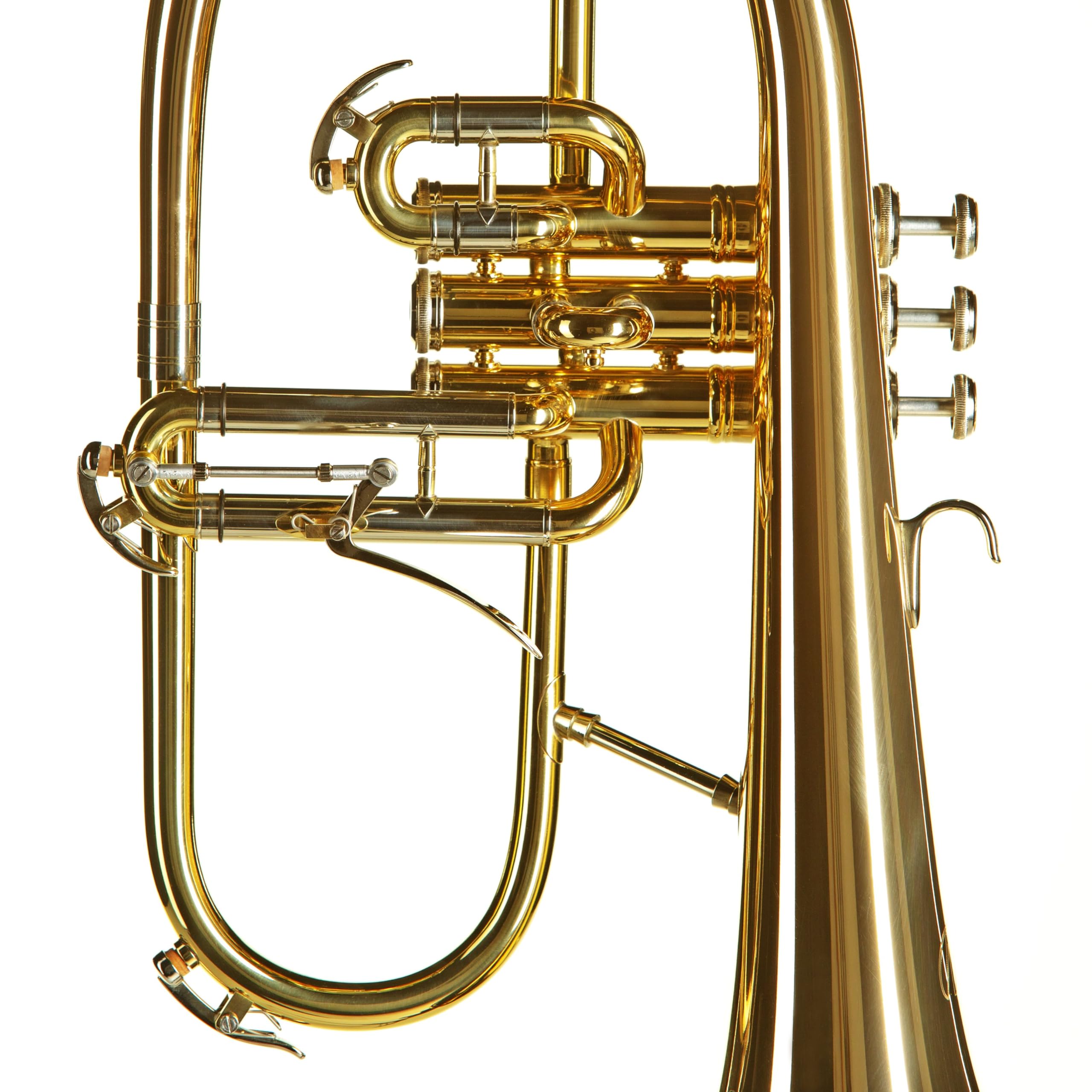 Monzani MZFH-555 Bb-Flügelhorn - Flicorno a valvole perinetto