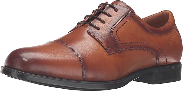 Florsheim Men's, Midtown Cap Toe Oxford, Cognac, 4 UK: Amazon.co.uk: Fashion