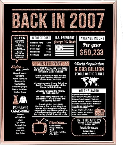 Miniatura 1 de Katie Doodle - Decoraciones para cumpleaños n. 17 suministros para fiestas de aniversario, regalos para niñas de 17 años, incluye la impresión En el