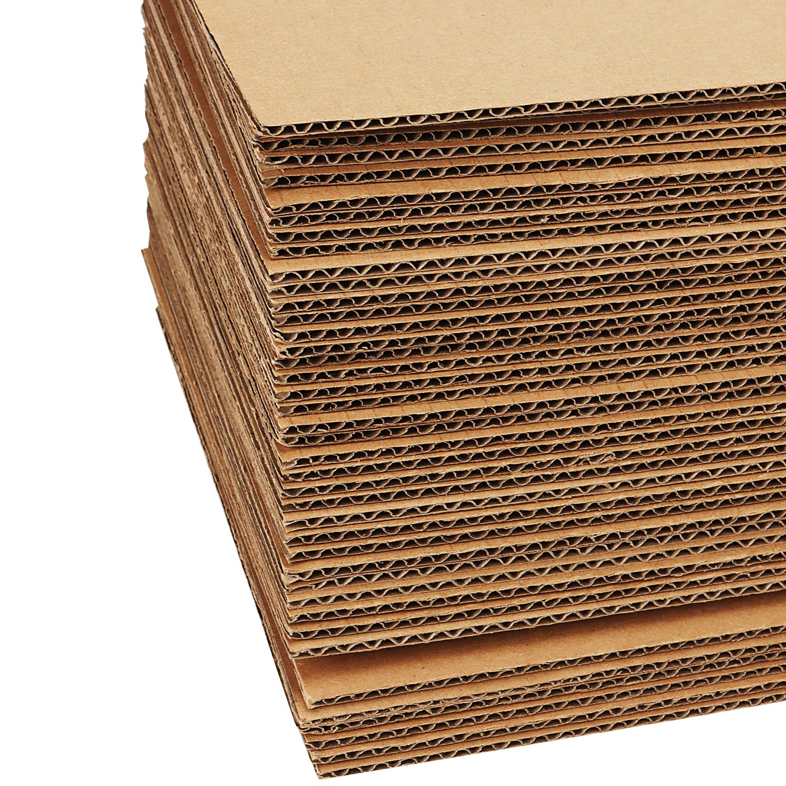 MUKCHAP 40 Pack A4 Corrugated Cardboard Sheets, 297 x 210 x 3mm Cardboard Sheets Pad for Packaging Shipping - Image 3