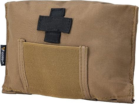 IDOGEAR Blow-Out Medical Pouch Small Tactical Medic Pouch First Aid LBT9022 Style Empty Seal Medical Bag 500D Nylon