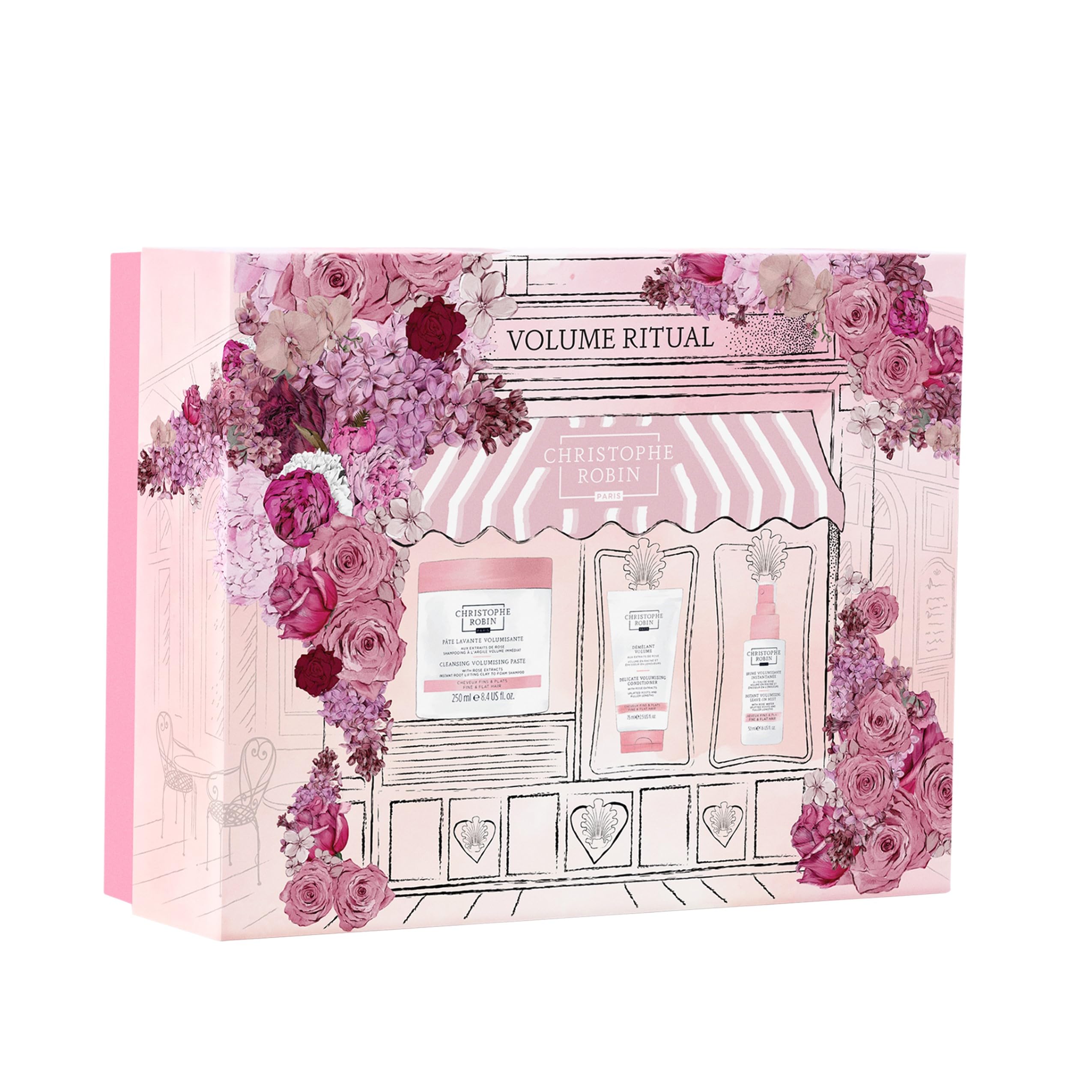 Sponsored Ad – Christophe Robin Dreamy Volume Ritual – Volumizing Hair Care Set, Adds Body & Lift, Strengthens Hair, Boosts Fullness & Shine