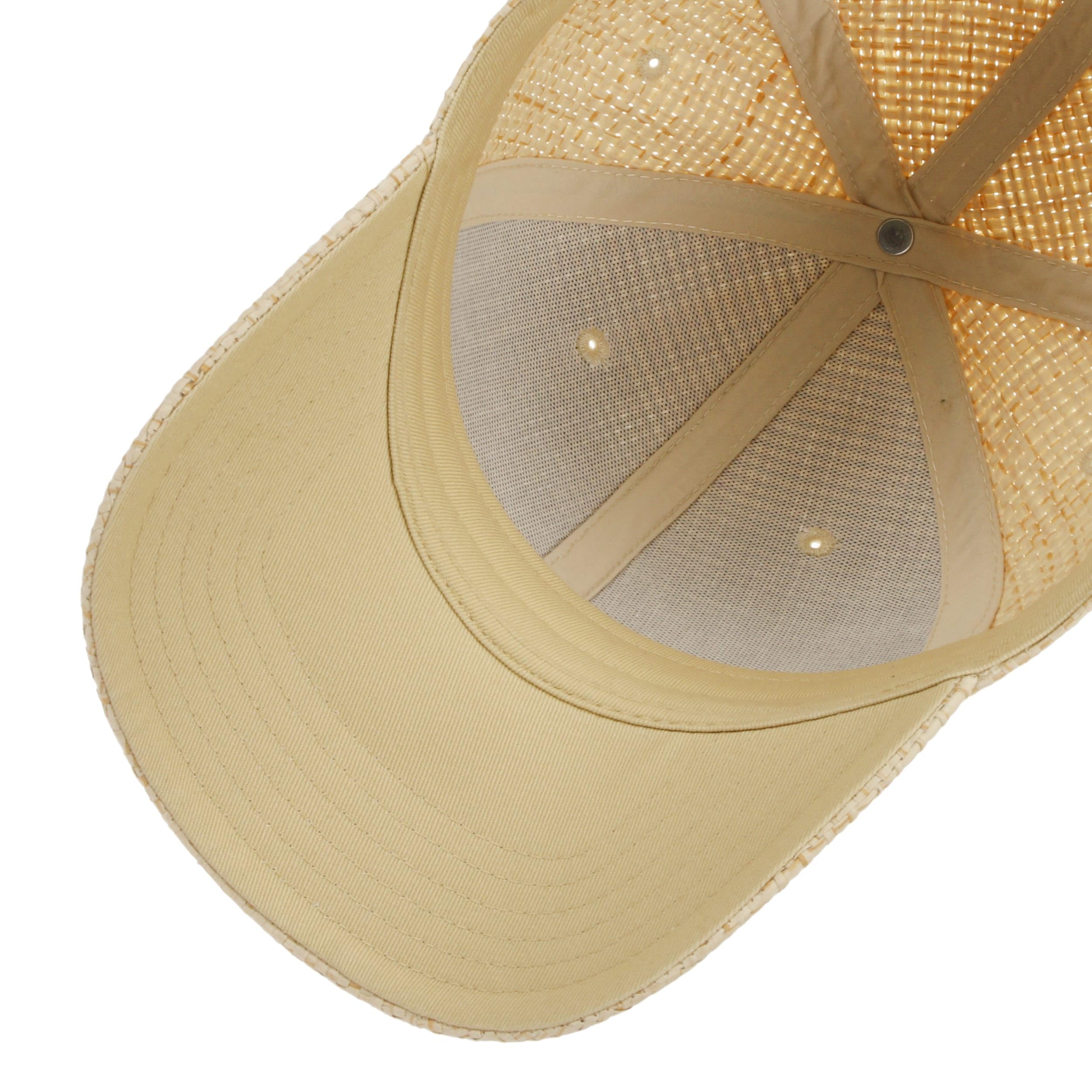Stetson Classic Toyo Casquette de Baseball Paille Protection Anti-UV 40+ Unisexe Toutes Saisons
