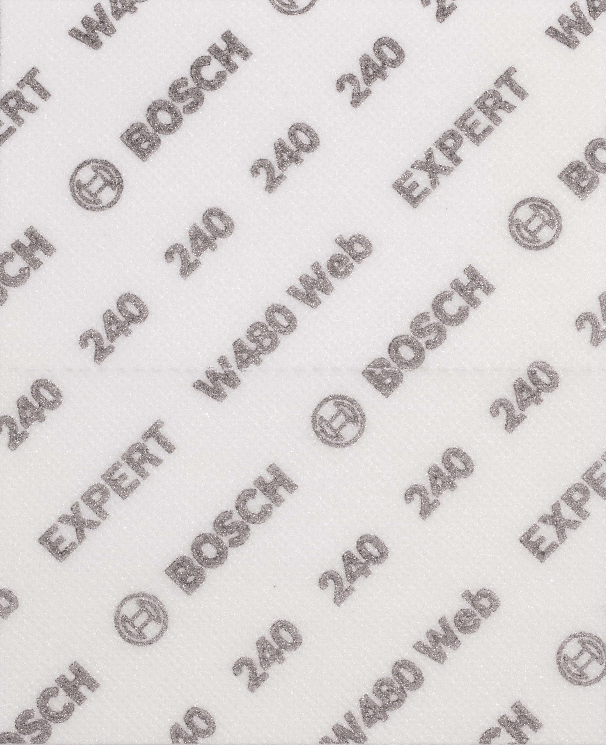 Bosch 2x EXPERT W480 Web 1/4 tarcza szlifierska ręczna (do twardego drewna, farba na drewnie, Ø 115 x 140 mm, ziarnistość 240, profesjonalne akcesoria do szlifowania ręcznego)