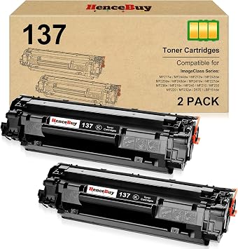 137 Toner Cartridge Replacement for Canon 137 CRG137 Toner