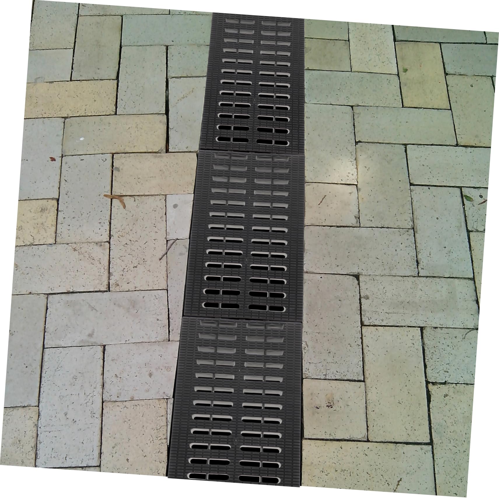DOITOOL Rejilla De Drenaje De Plástico para Jardín Y Cocina Cubierta De Alcantarilla con Alta Capacidad De Carga Y Fácil Limpieza Ideal para Garajes Patios Y Áreas Exteriores 7.87X7.87X0.87
