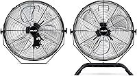 Vista 1 de NewAir Ventilador de exterior de alta velocidad de 20 pulgadas, soporte de piso 2 en 1 resistente al agua o ventilador de montaje en pared