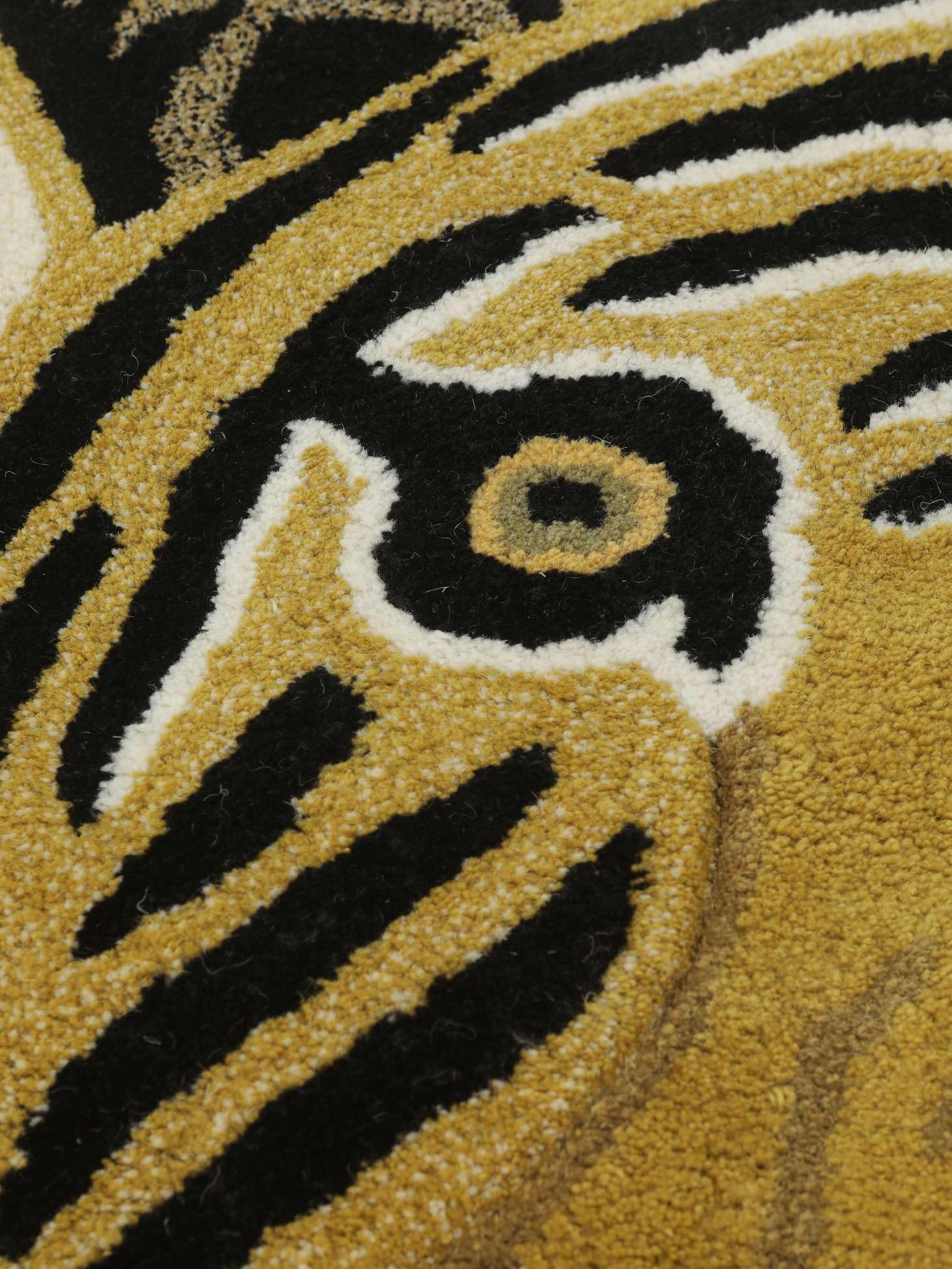 Tapis Enfant RugVista Tiger Tapis Pour Chambre D'enfant, 100x160 Cm, Forme Irrégulière, Poil Moyen, Nettoyage à Sec, Chambre Pour Jeunes Et Bébés, Pas De Substances Nocives, Beige Tapis Rose