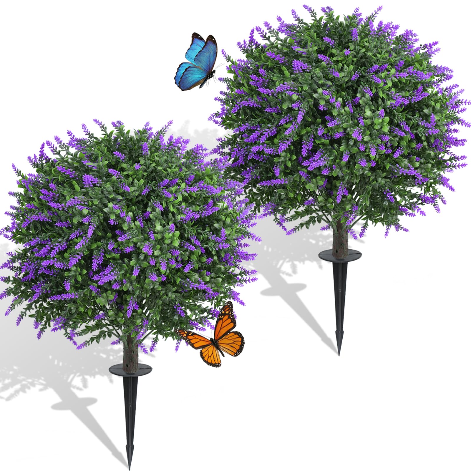 Dense Foliage Lavender Topiary