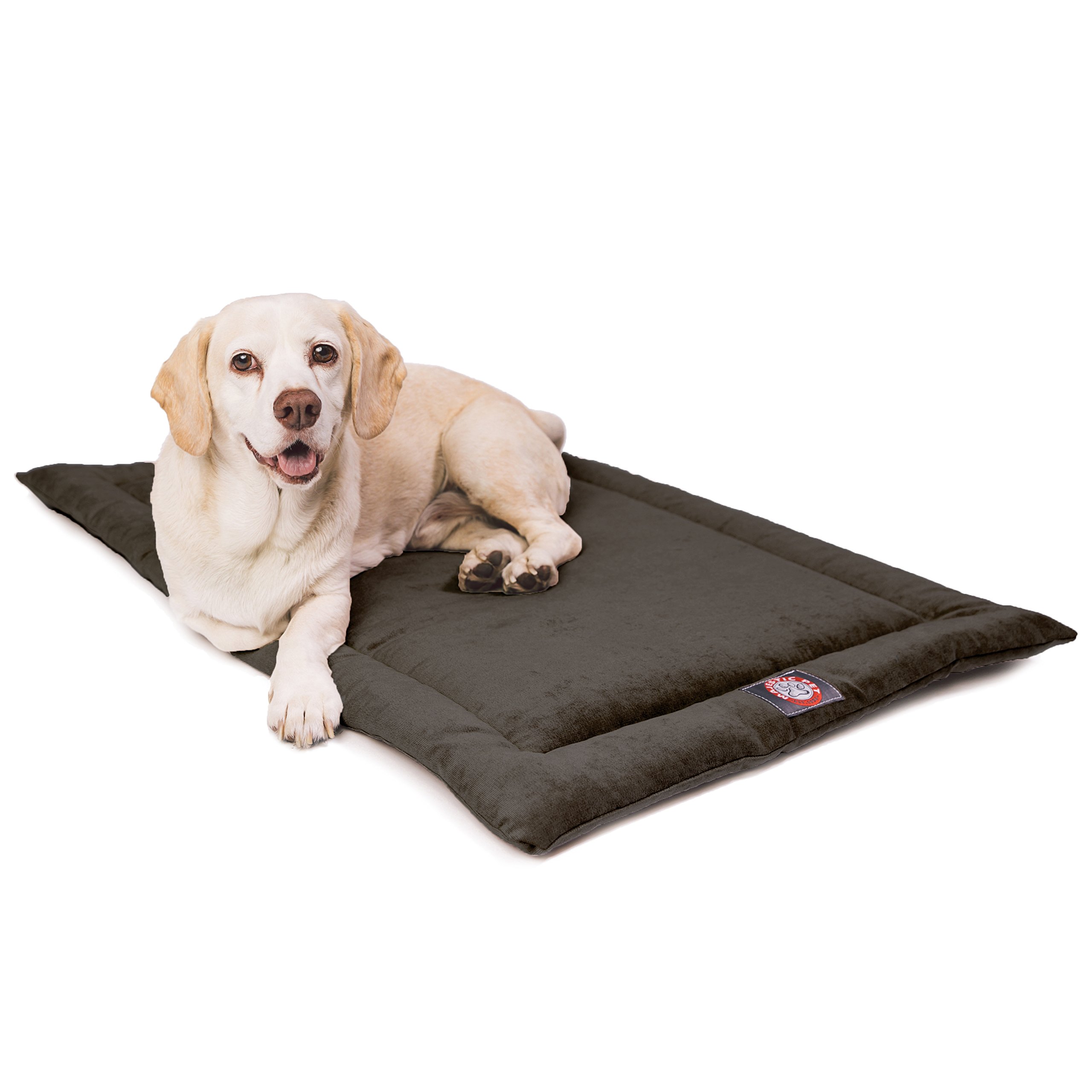 Majestic Pet Dog Crate Mat - Machine Washable Soft Plush Pet Bed Pad for Crates Kennels USA Crafted