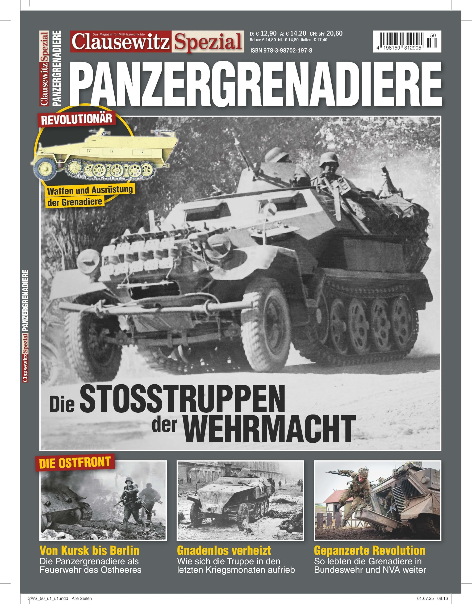 Geramond Panzergrenadiere Der Wehrmacht: Clausewitz Spezial 50