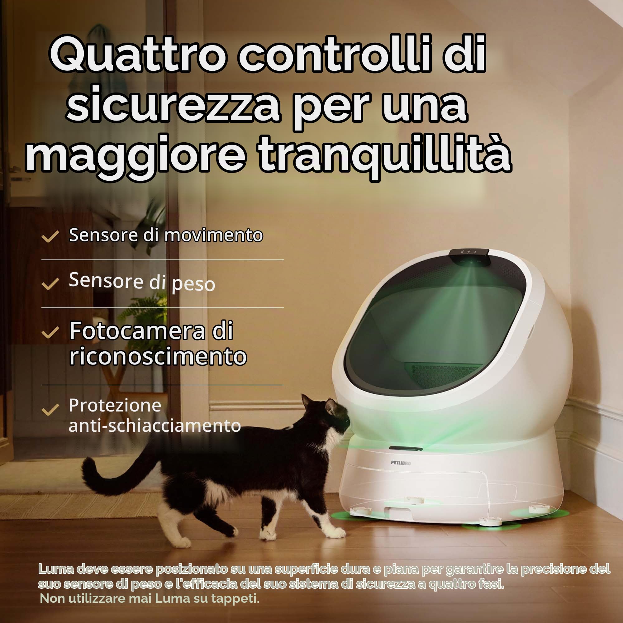 PETLIBRO Luma - Lettiera autopulente per gatti