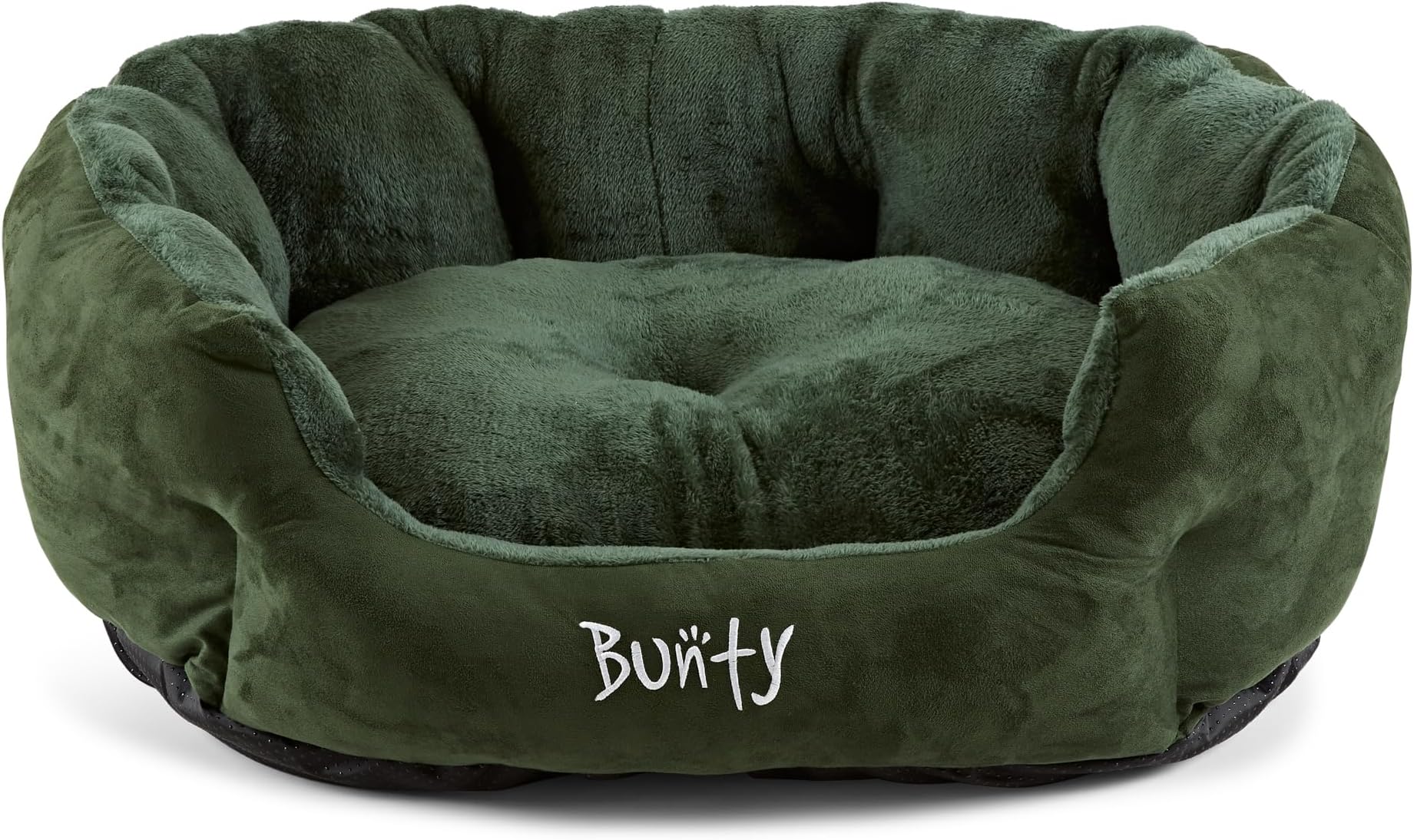 Bunty Polar Dog Bed & Cat Bed, Medium Cosy Fluffy Fleece Calming Dog