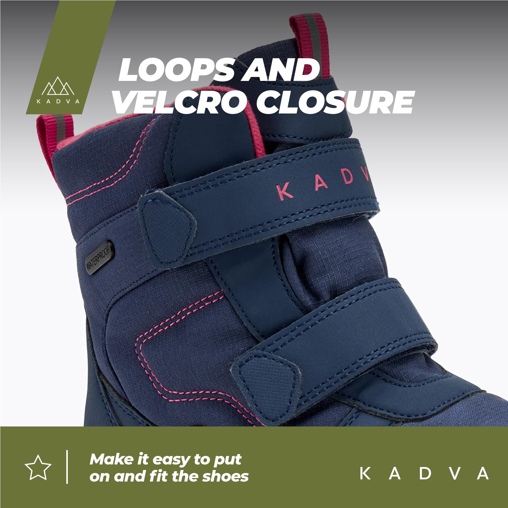 KADVA Snowey Botas para nieveUnisex niños