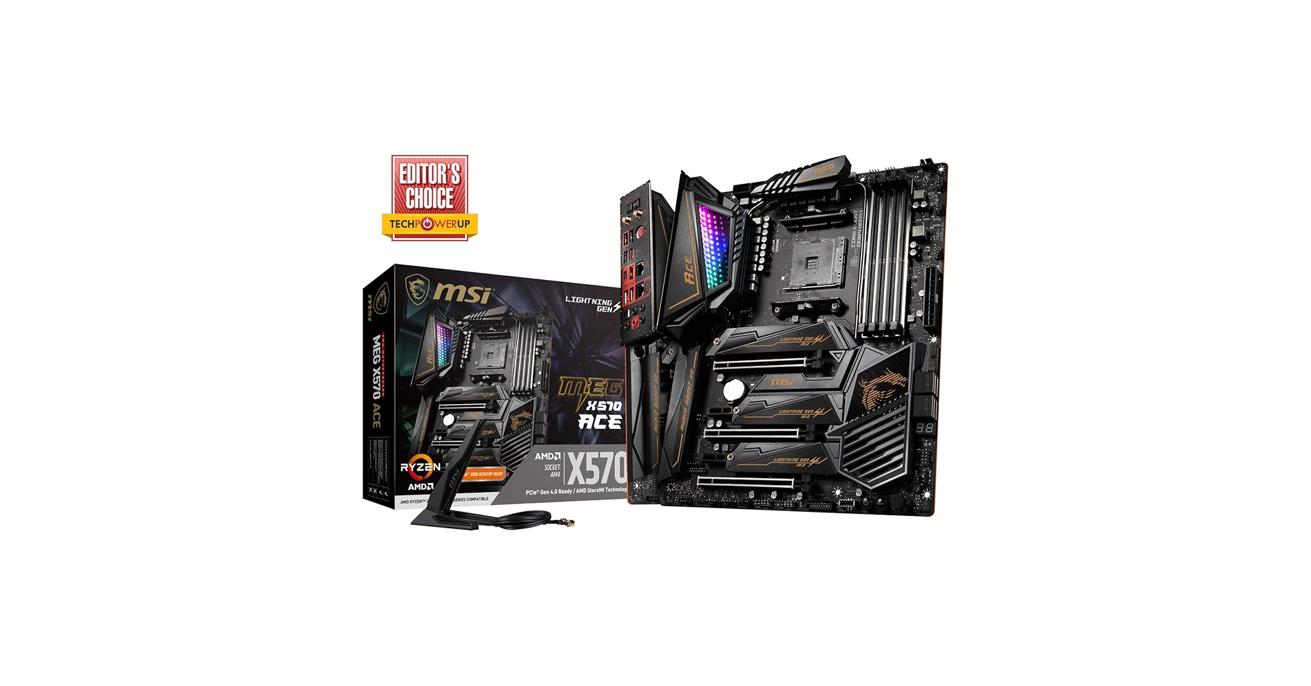 Amazon.com: MSI MEG X570 ACE Motherboard (AMD AM4, DDR4