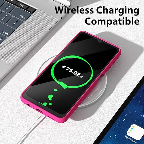 Miniatura 7 de oakxco Funda para teléfono Samsung Galaxy A13 5GA04s, silicona líquida, color sólido brillante fluorescente, goma suave TPU liso gel mate, funda