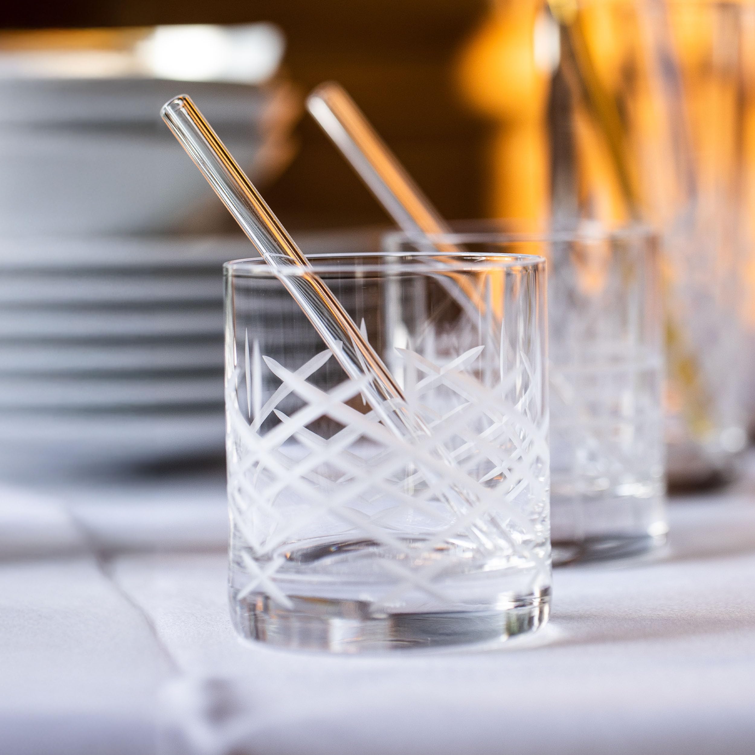 Stölzle Lausitz Vasos de Whisky Set 6x 320 ml New York Bar Club – Vasos de cristal sin plomo elegantes y resistentes – Apto para lavavajillas y golpes – Fabricado en Alemania