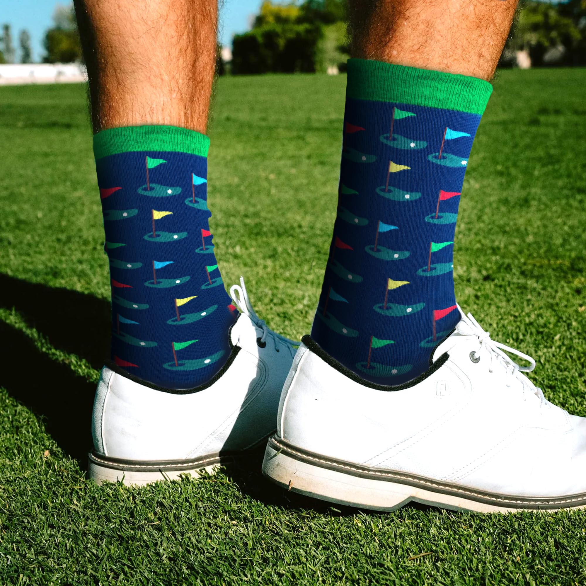 Golf Gifts for Men, Women - Golf Accessories, Golf Socks for Dad, Mom - Funny gift, Christmas Gifts, Stocking Stuffer
