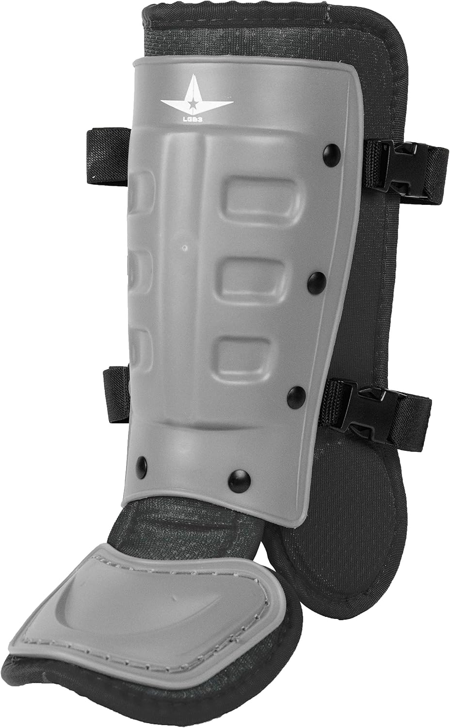 All-Star System 7 Axis Leg Guards - Youth - Elite-Level Protection with Patented LINQ Hinge, DeltaFlex Harness, Shapable Plastic Shells, and Full Coverage for Confident Blocking, Throwing, and Running