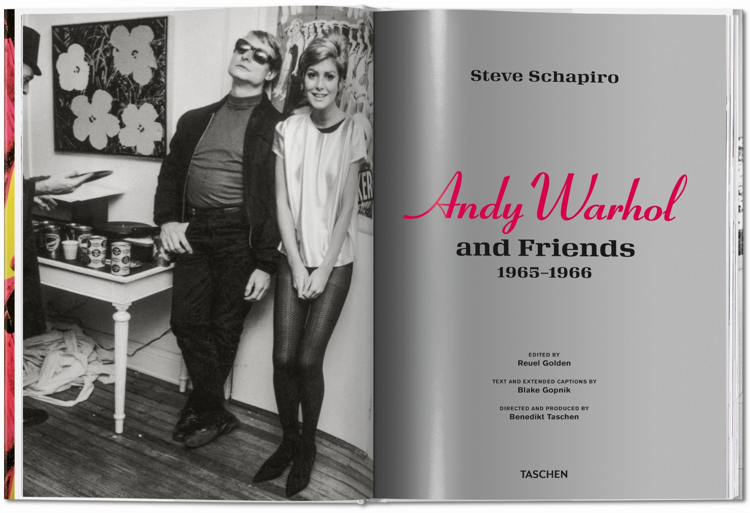 Steve Schapiro. Andy Warhol and Friends (Photography Book)