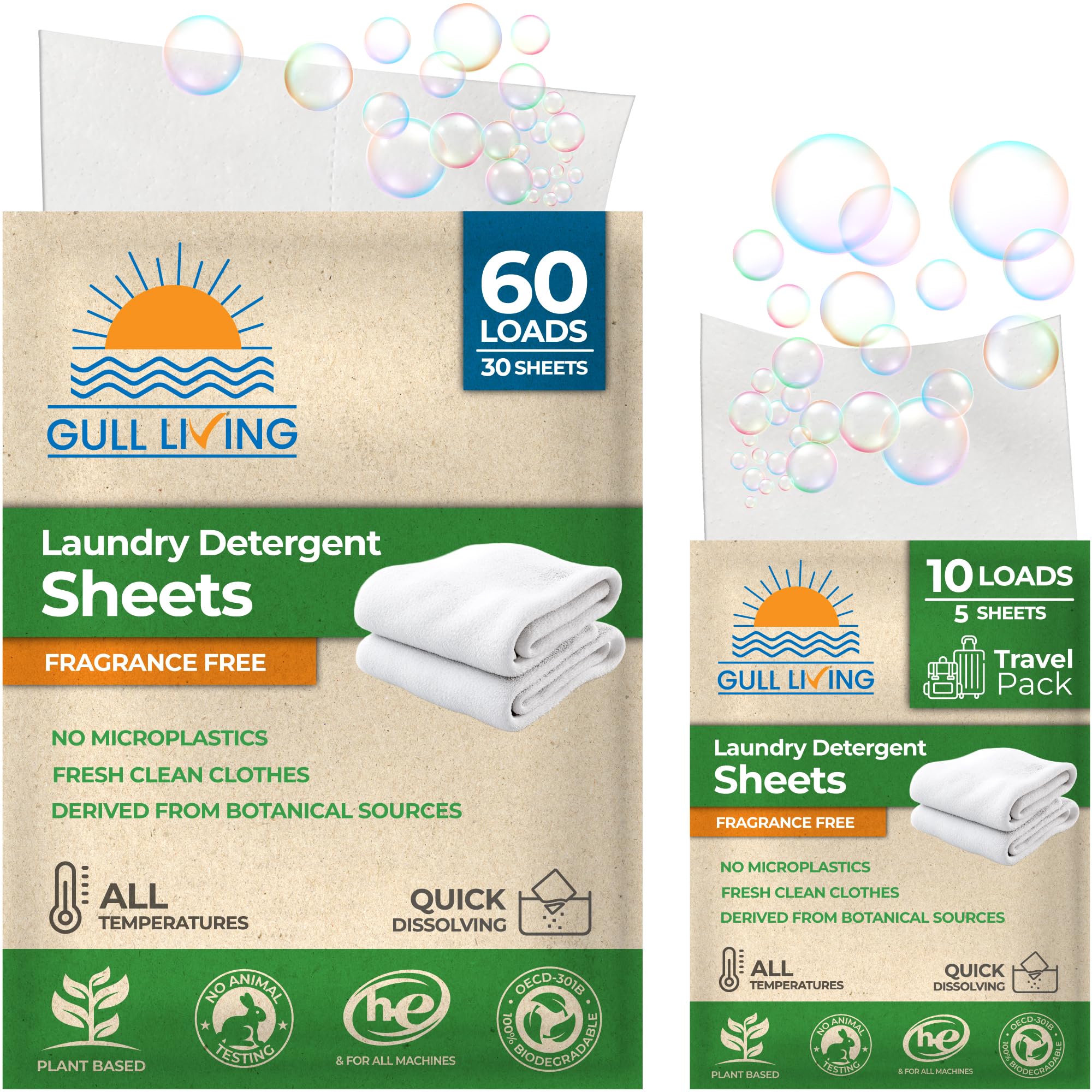 Laundry Detergent Sheets