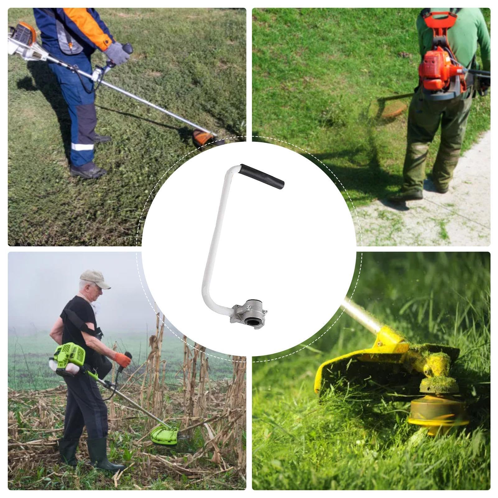 Impugnatura Ergonomica Per Decespugliatore In Lega Di Alluminio, Antiscivolo, Facile Da Montare, Per Rifinitore E Tagliaerba