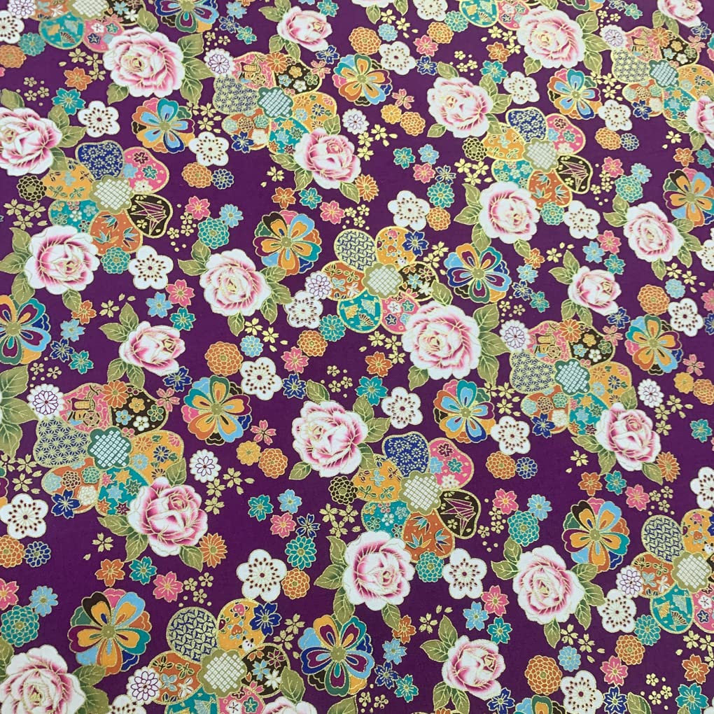 Jukway Cotton Fabric by The Metre, 100x145 cm, 100% Cotton Fabrics - Image 2