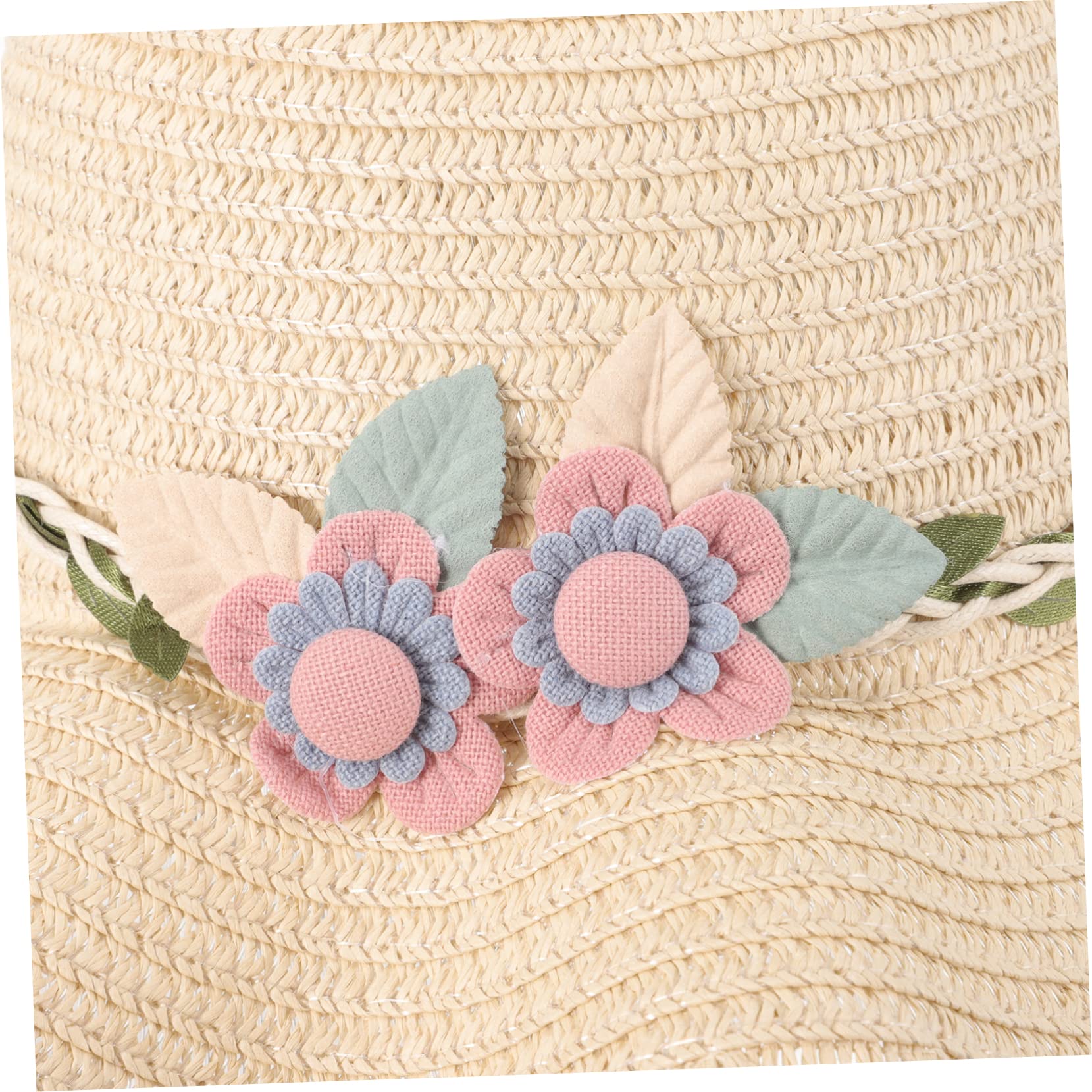BESPORTBLE Strandhut für Mädchen Sonnenhut Strohhüte für kleine Mädchen Cowgirl-Hut Kappe Strohhut strohhüte für Sommermützen für Mädchen -Mädchen-Einkaufstasche