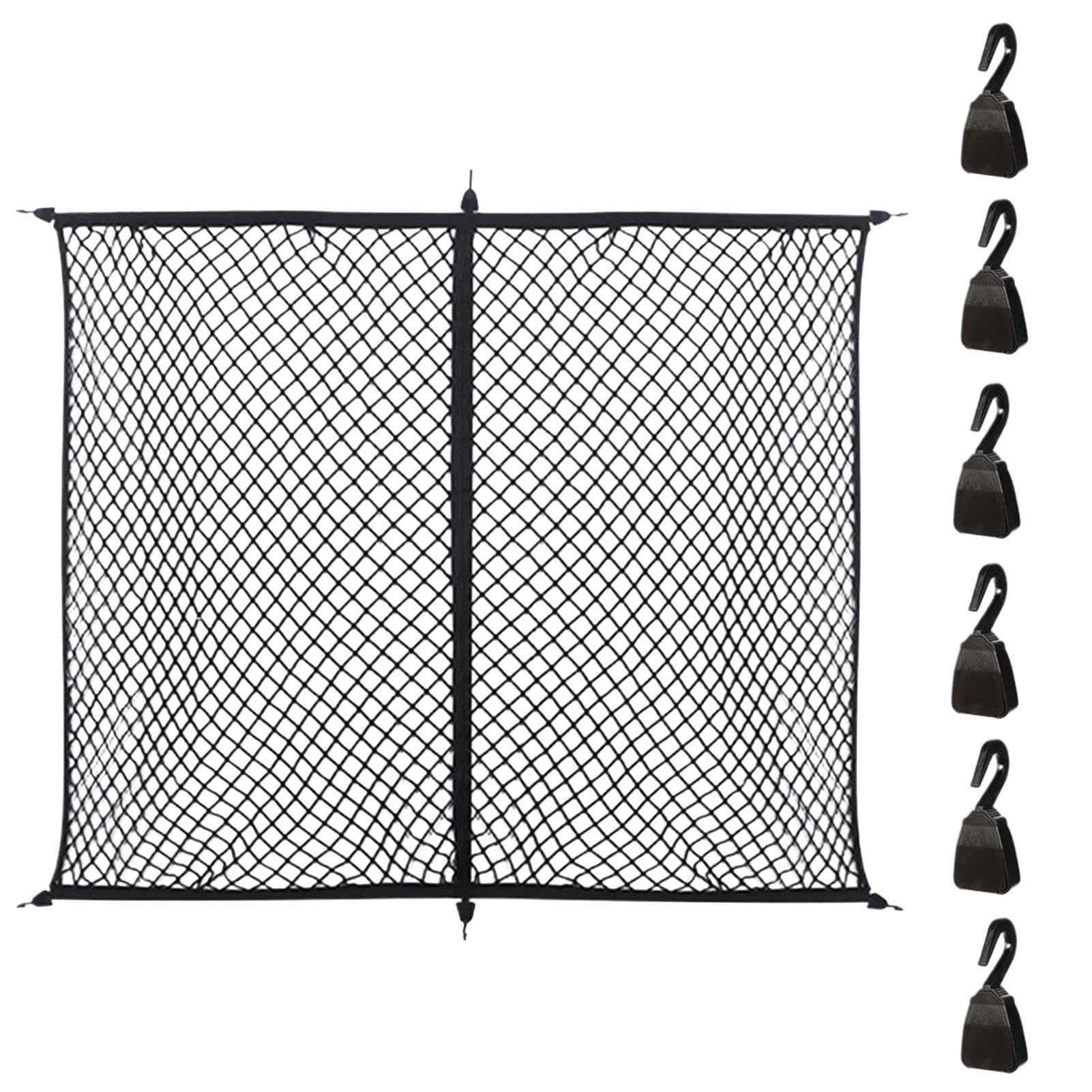 Filet Cargo en Filet élastique - Espace de Coffre Robuste et