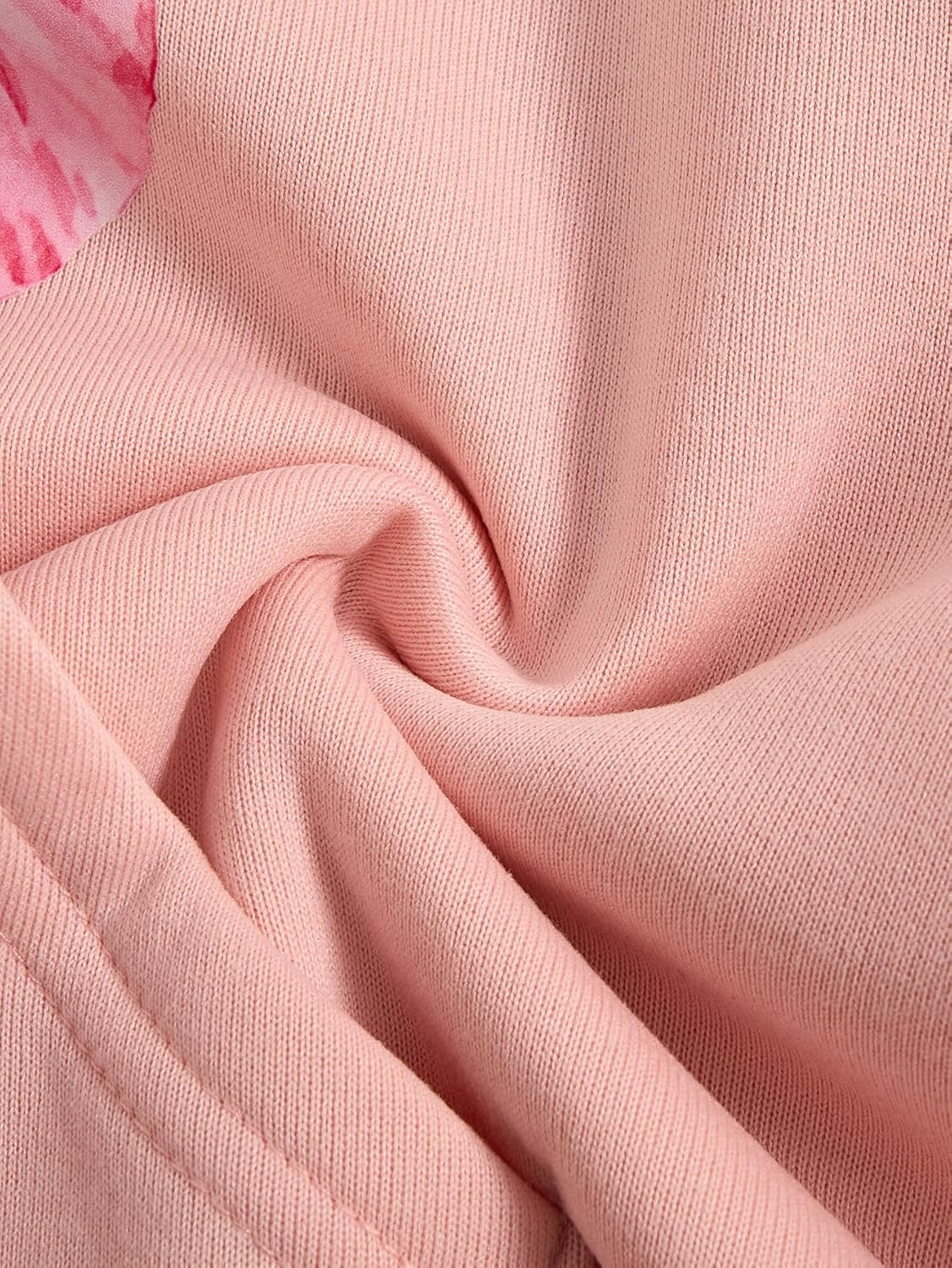 SweatyRocks Women's Floral Graphic Hoodies Long Sleeve Oversized Sweatshirts Cute Pullovers with Pocket - Image 2