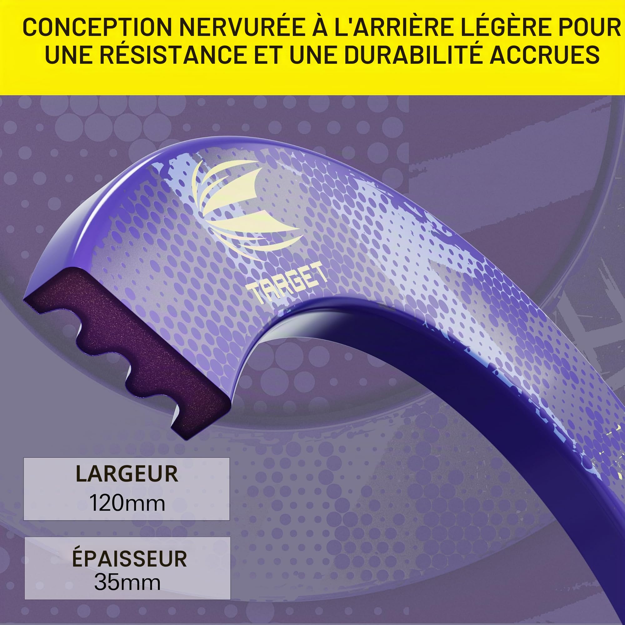 Target Darts Luke Littler Dartboard Surround | Anneau de Protection pour Cible de Fléchettes Nuke, Compatible avec Toutes Les Cibles de Fléchettes à Pointe en Acier, Cercles de Fléchettes