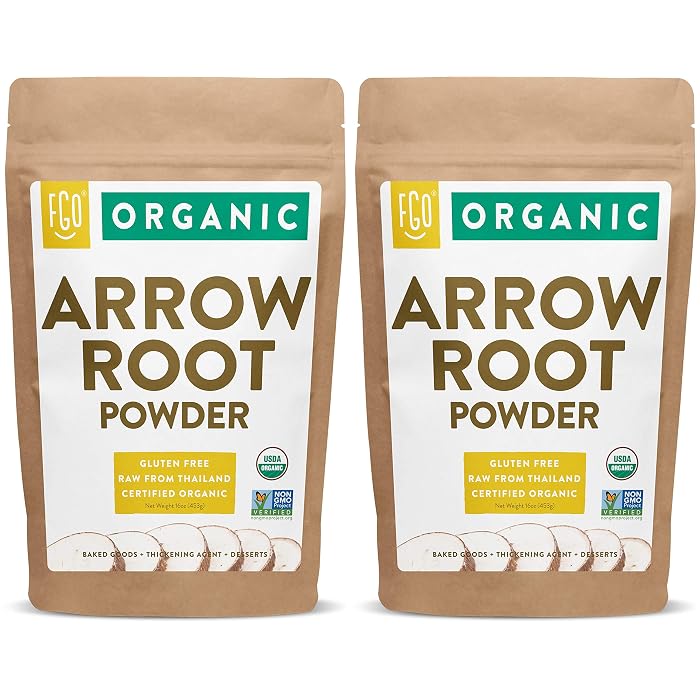 Arrow Roots Flour Buy Organic Arrowroot Powder (Flour) | 2x 1 Pound Resealable Kraft Bags ...