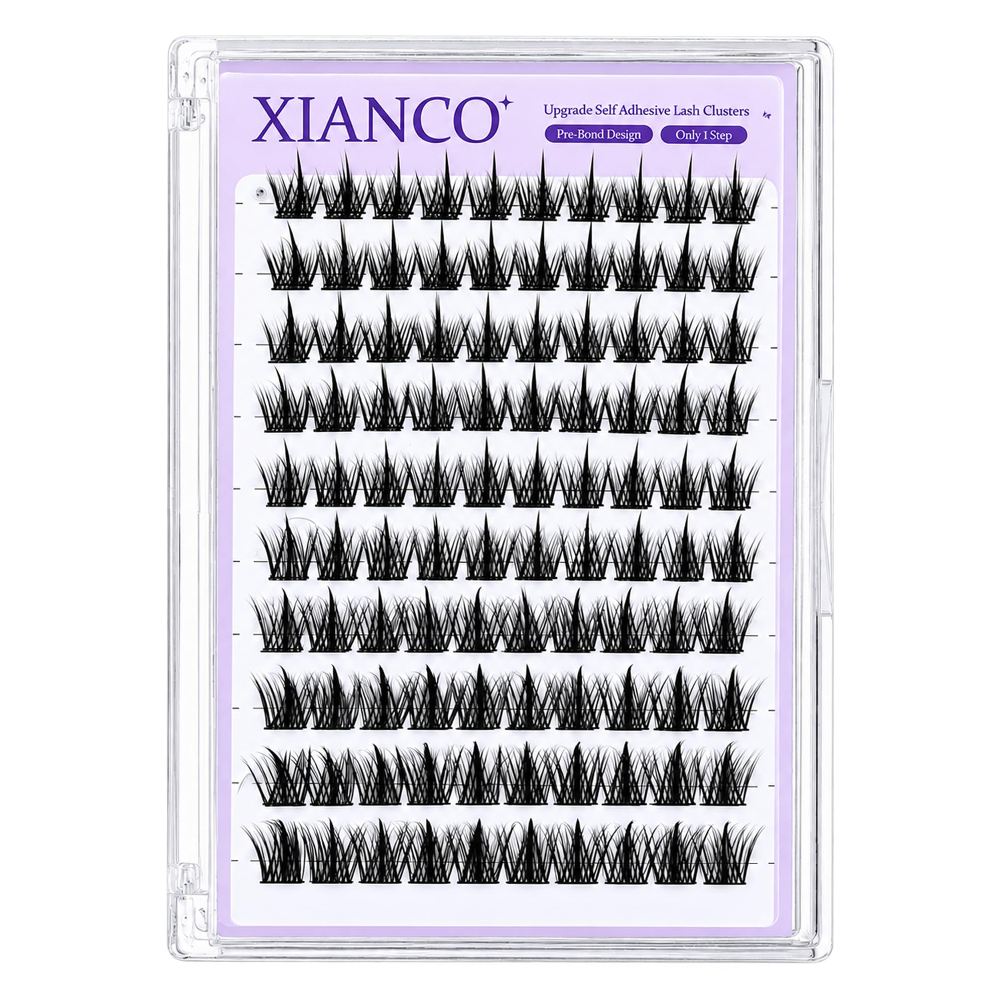 100Pcs Self Adhesive Eyelashes False Eyelash Clusters Eye Lashes-picture-16