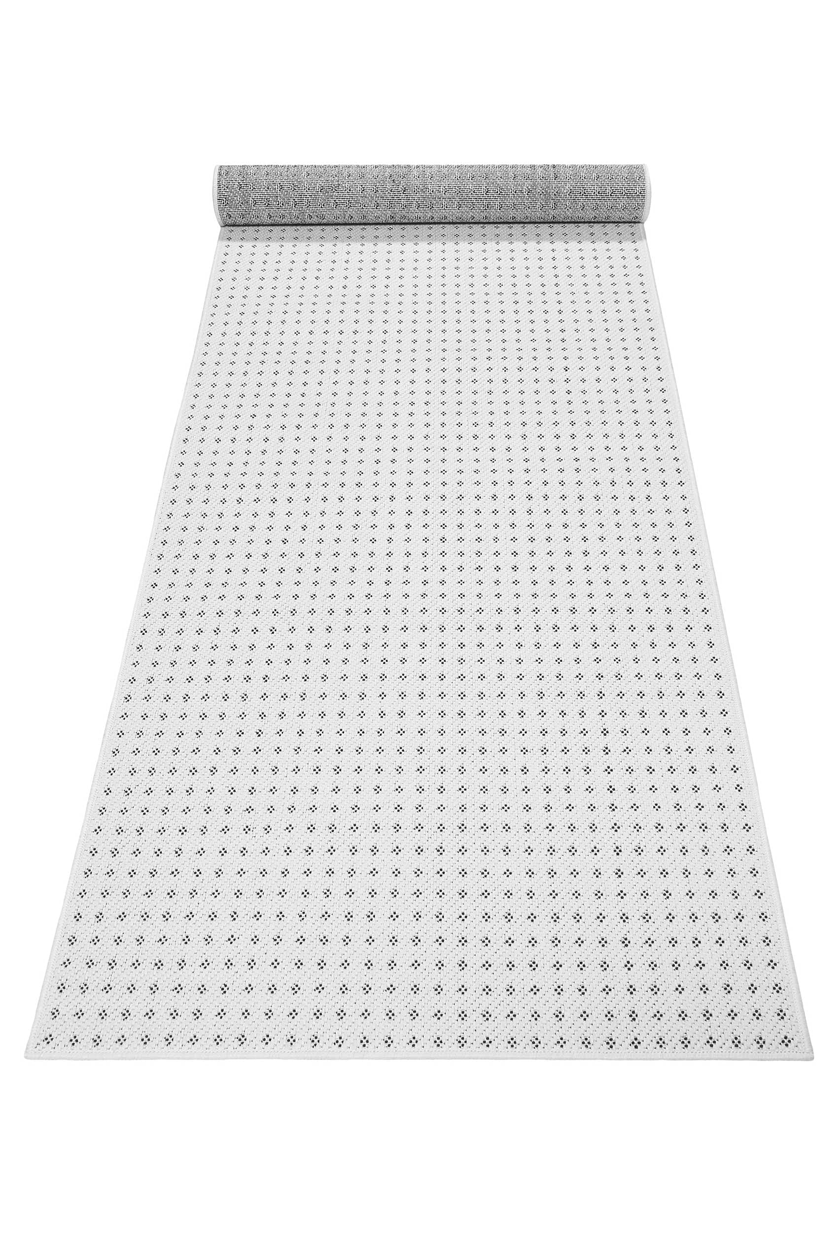 Esprit Home, dywan z krótkim włosiem do wewnątrz i na zewnątrz, bieżnik na taras, balkon, do kuchni, salonu, monroe (160 x 225 cm, biało-czarny)