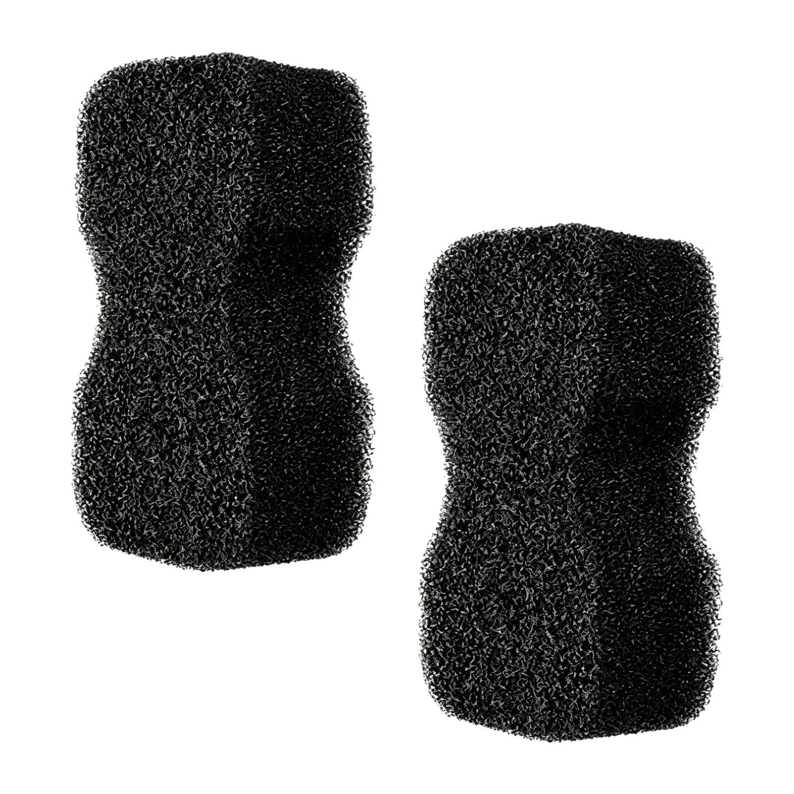 Horse Groomer Sponge 2pcs Horse Care Sponge，Horses Grooming Brushes for Cleaning Massage and Bathing Daily Horses Care, Soft and Durable (Black)