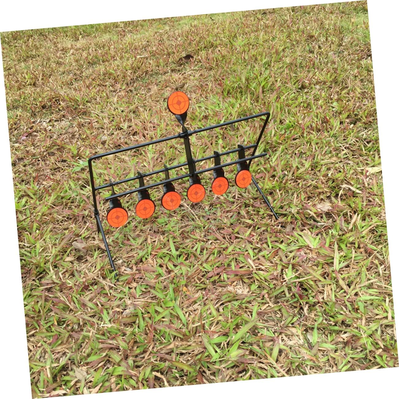 Shooting Steel Target for Outdoor Indoor Practice Hunting Exercise Auto-Reset Game Toys Portable Sturdy