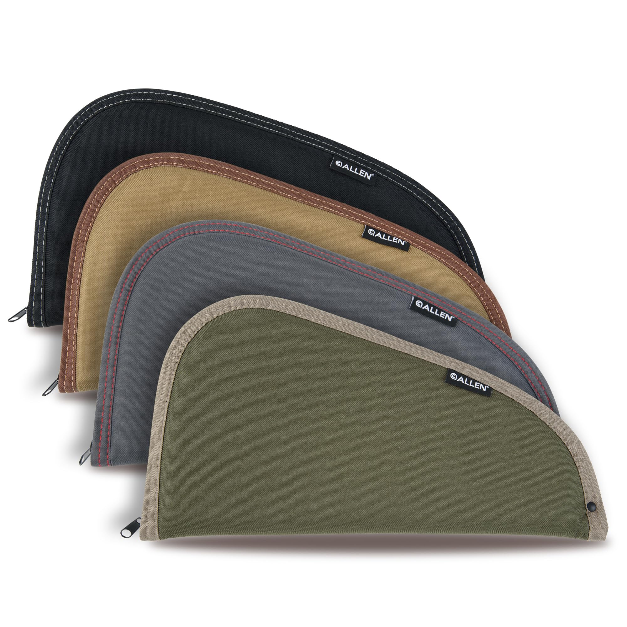 Allen Company Single Handgun Case – Assorted Earth Tones, Fits Pistols