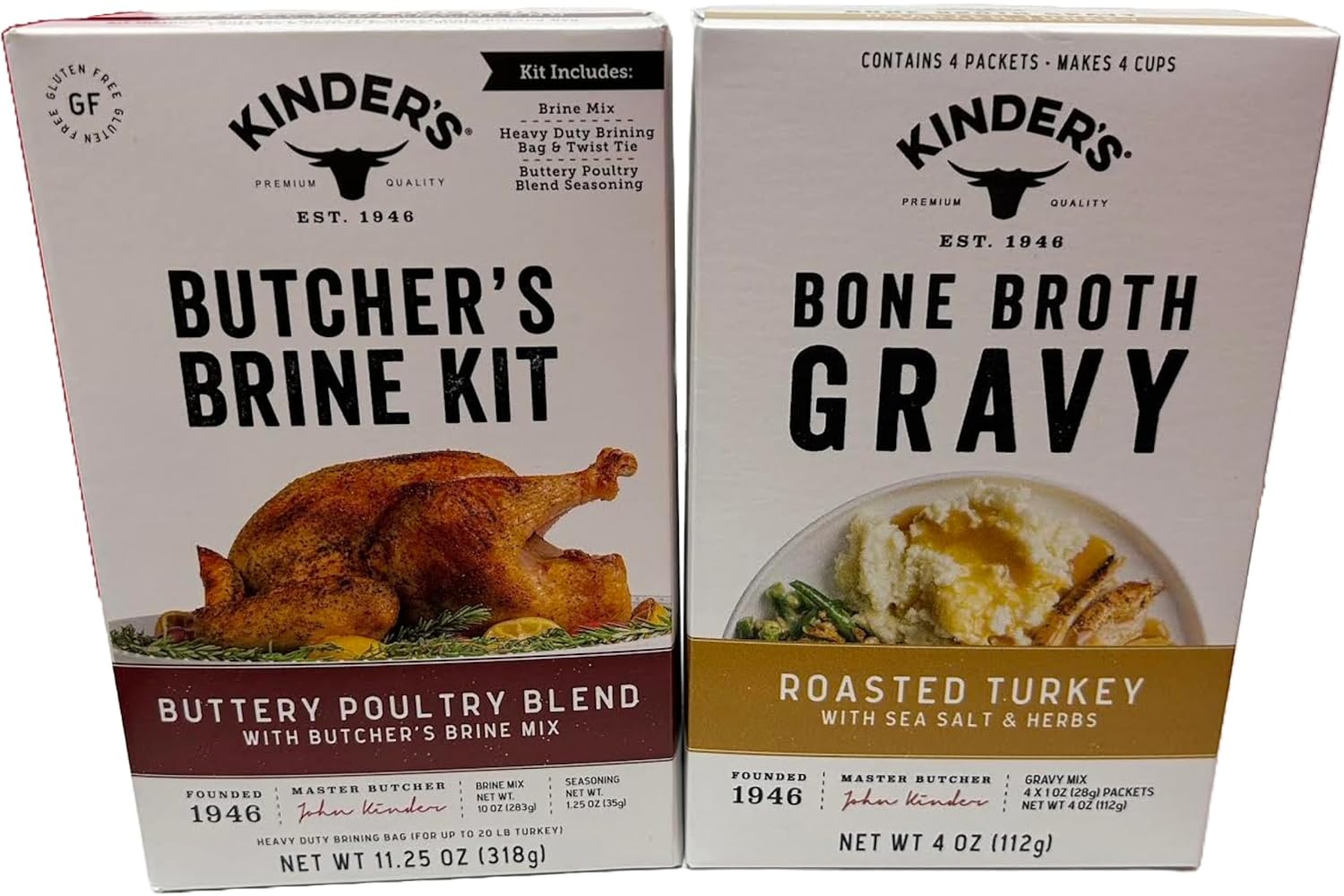 Kinders Seasoning Thanksgiving Bundle Includes Roasted